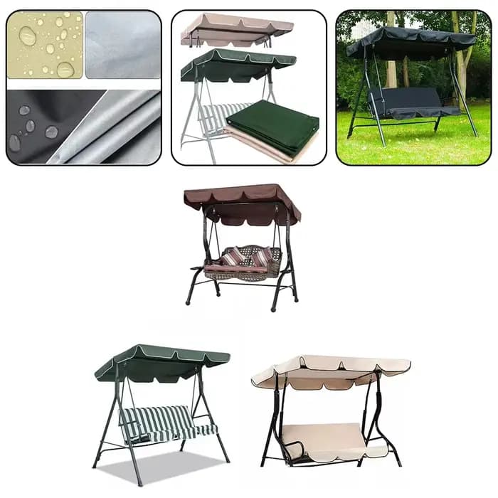 Housse de chaise pivotante de jardin