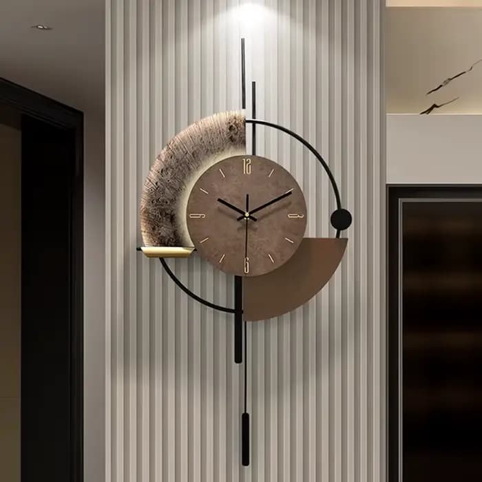 Salon horloge murale moderne luxe chambre horloges intérieur élégant horloge nordique grande montre murale décorations de chambre