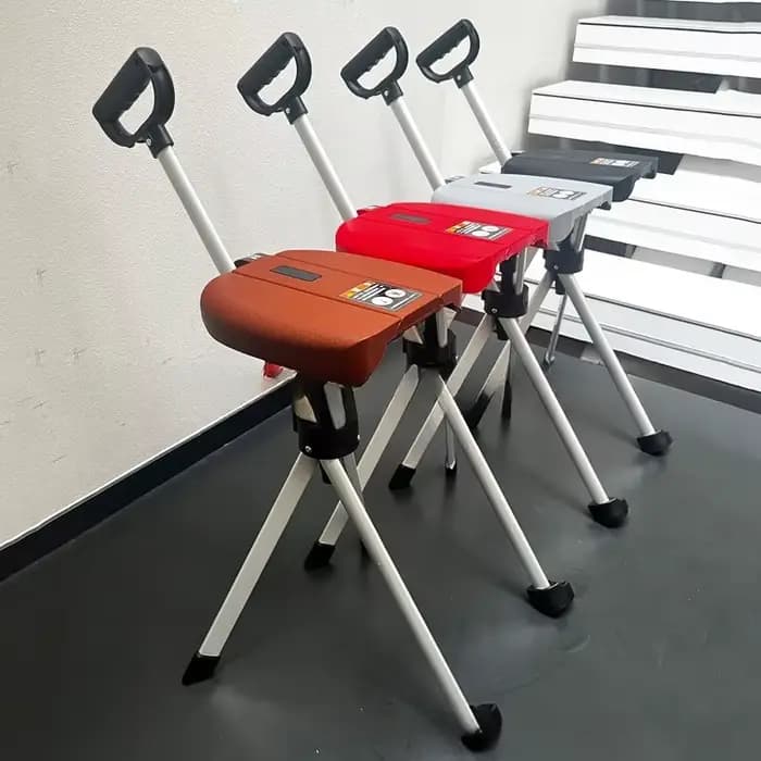 Chaise-canne multifonctionnelle antidérapante