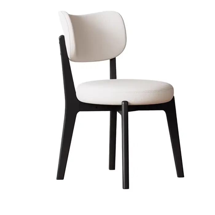 Beaux chaises de salle à manger modernes coussins de luxe design cuisine