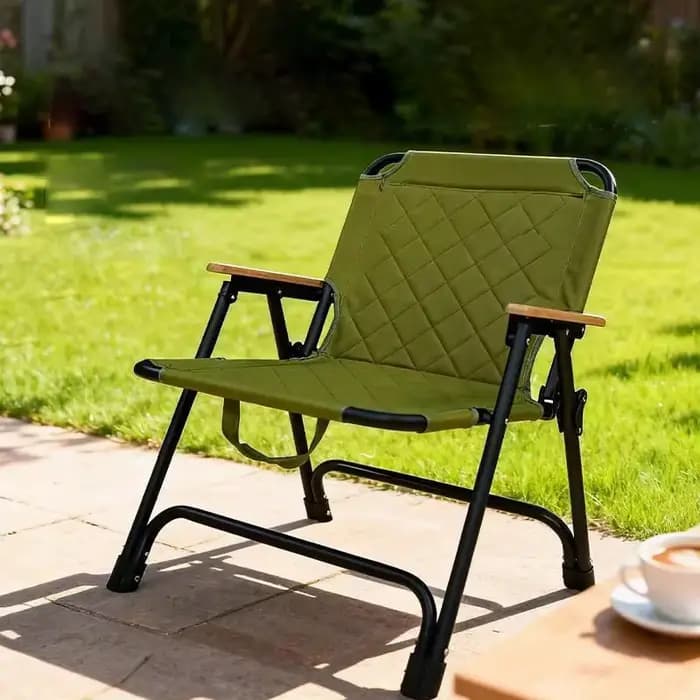 Chaise pliante portable Kemet pour l'extérieur