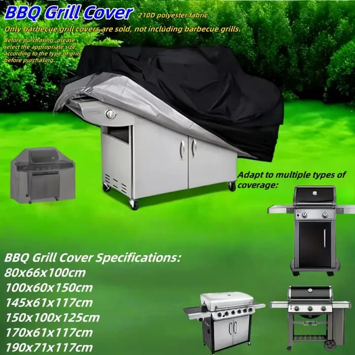 Housse de barbecue, fabriquée en fibre de polyester 210D