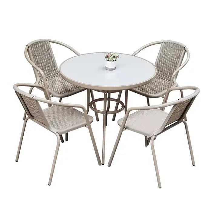 Tables et chaises d'extérieur Café B&B
