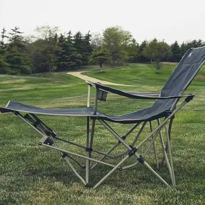 Accoudoir repose-pieds chaise pliante Camping stockage pêche voyage
