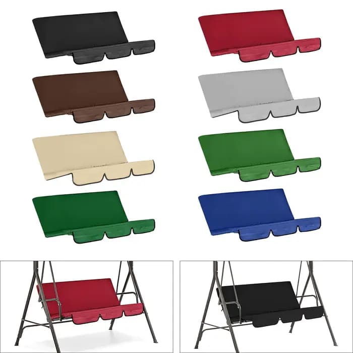 Housse de remplacement imperméable pour siège de balançoire de jardin
