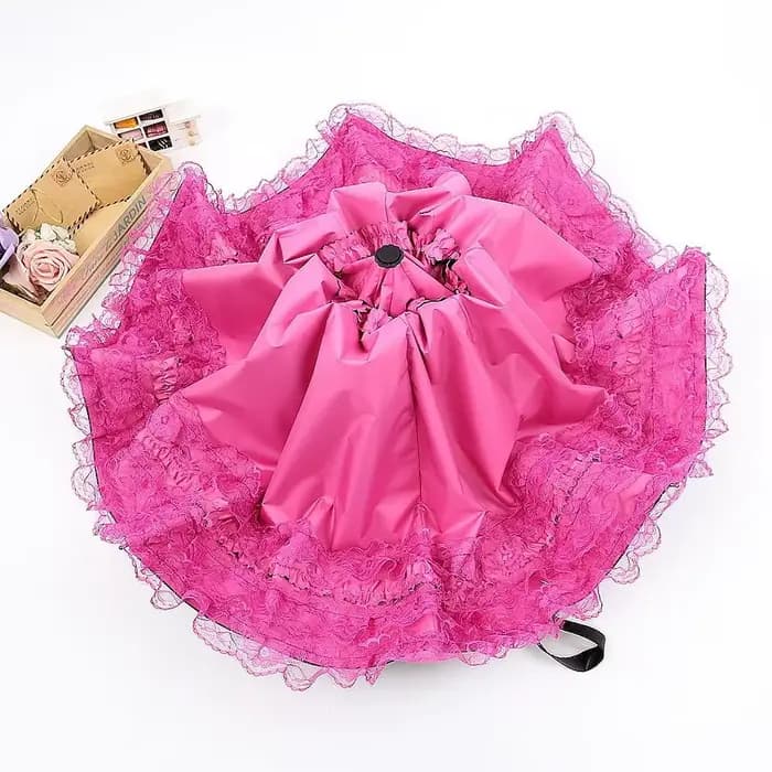 Parasol vintage Lolita en dentelle