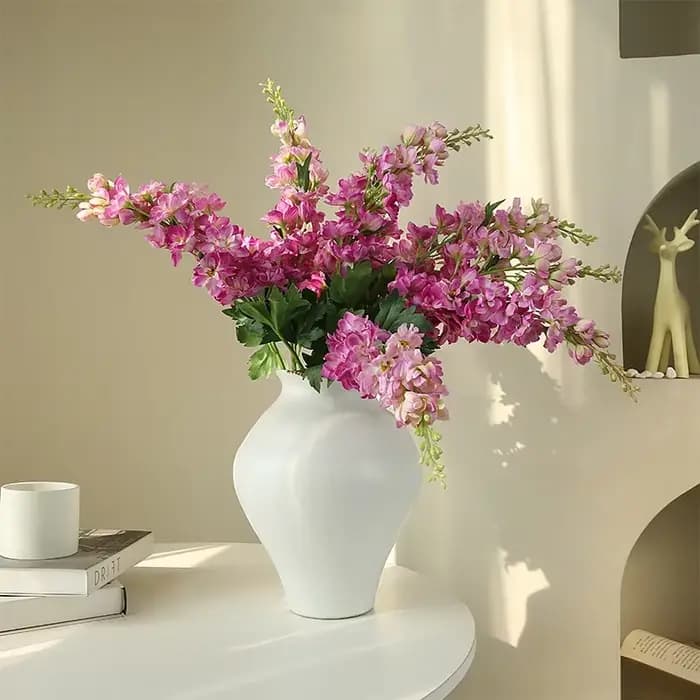 Fleur de moineau artificielle en soie décorative de jardin