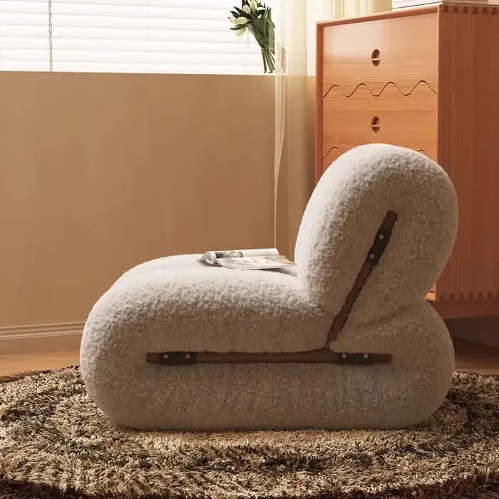 Fauteuil lounge Wabi Sabi de luxe