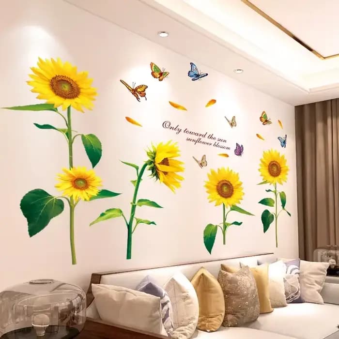 Autocollants muraux chauds pour chambre à coucher, disposition de la pièce, autocollants de salon, décoration murale, papier peint auto-adhésif pour chevet