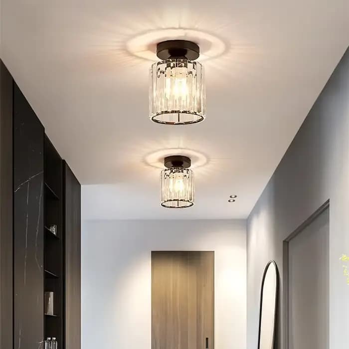 Nouveaux lustres de plafond en cristal, lampe suspendue pour salon, lampe de plafond pour chambre à coucher, lustre de villa, éclairage décoratif pour la pièce
