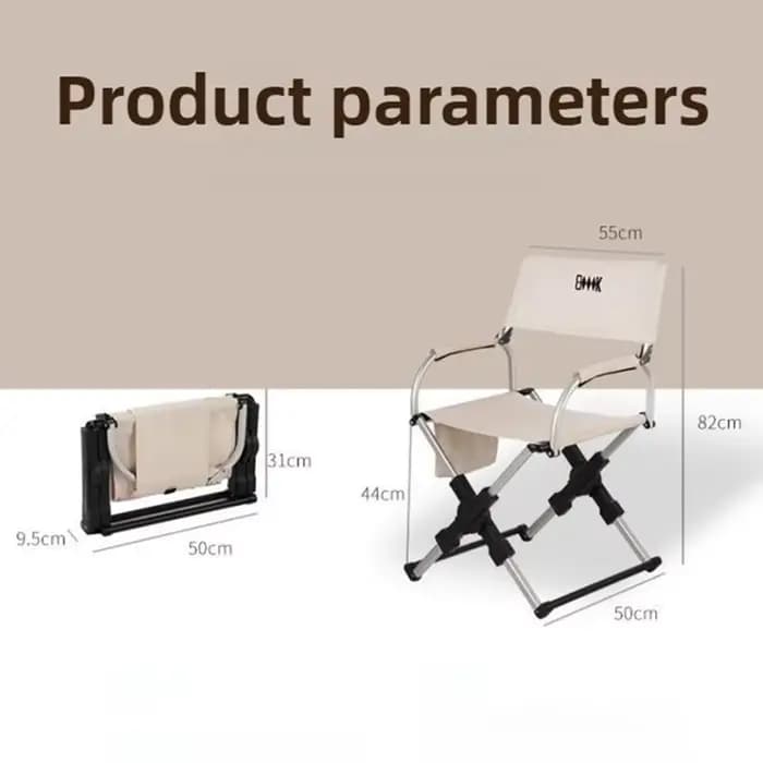 Chaises Pliantes d'Extérieur de Style Nordique