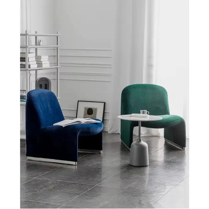 Fauteuil lounge scandinave Bauhaus