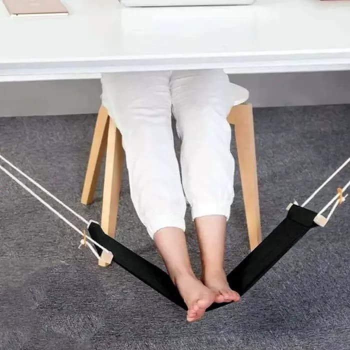 Hamac à pieds créatif, table de bureau portable