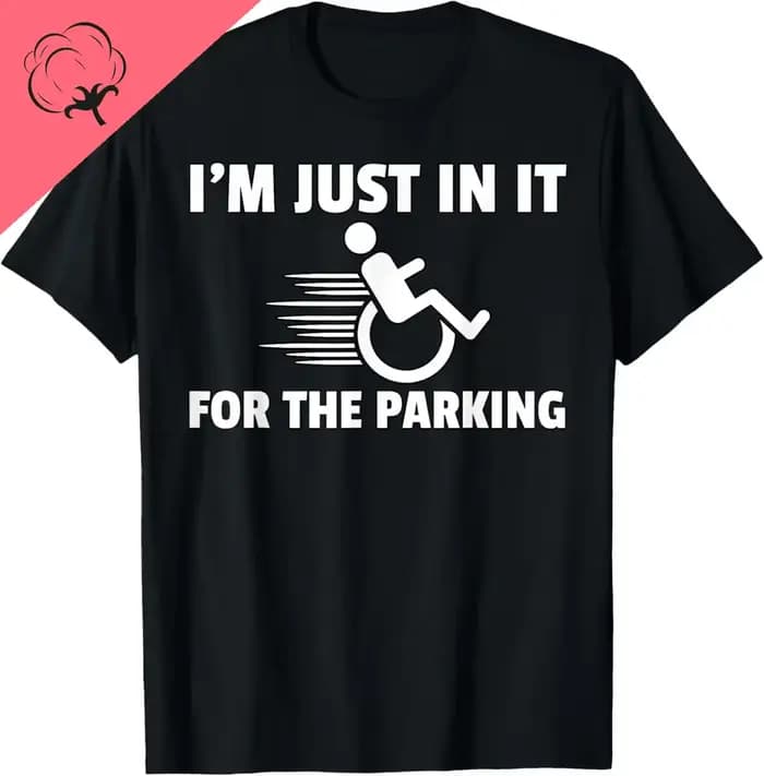 T-shirt graphique humoristique en fauteuil roulant pour hommes, blague drôle pour un handicap dans un fauteuil roulant, t-shirts, vêtements pour hommes, Streetwear Y-Camisas
