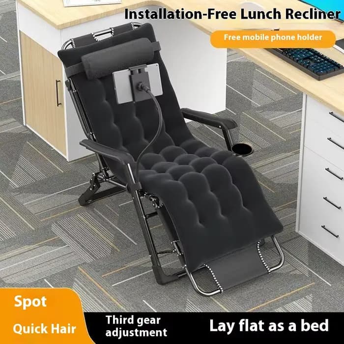 GIANXI fauteuil inclinable extérieur avec coton rembourré pelouse salon