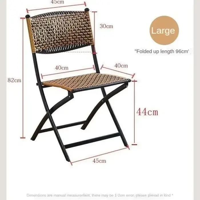 Chaise de plage pliante portable et confortable