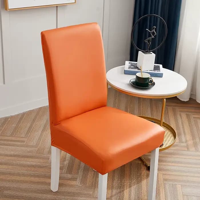 Housse de chaise en Faux cuir