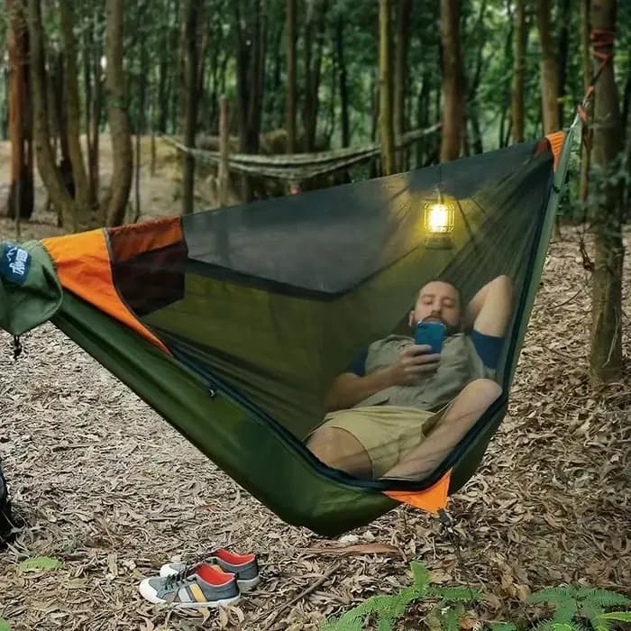 Hamac de Bushcraft avec moustiquaire