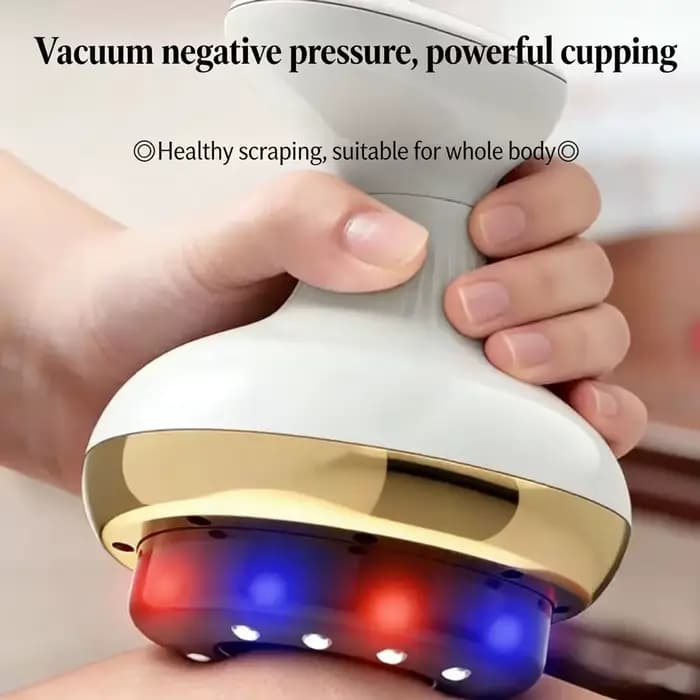 Brosse de massage électrique pour méridiens, grattoir universel pour le corps, grattoir à ventouses, masseur abdominal et dorsal, pour usage domestique