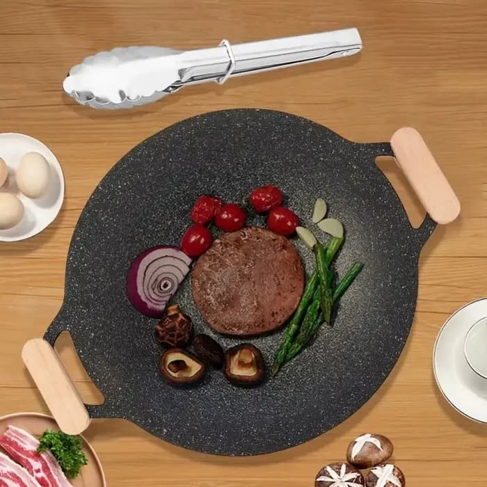 Poêle à Barbecue coréenne 30/32/34/36/38cm