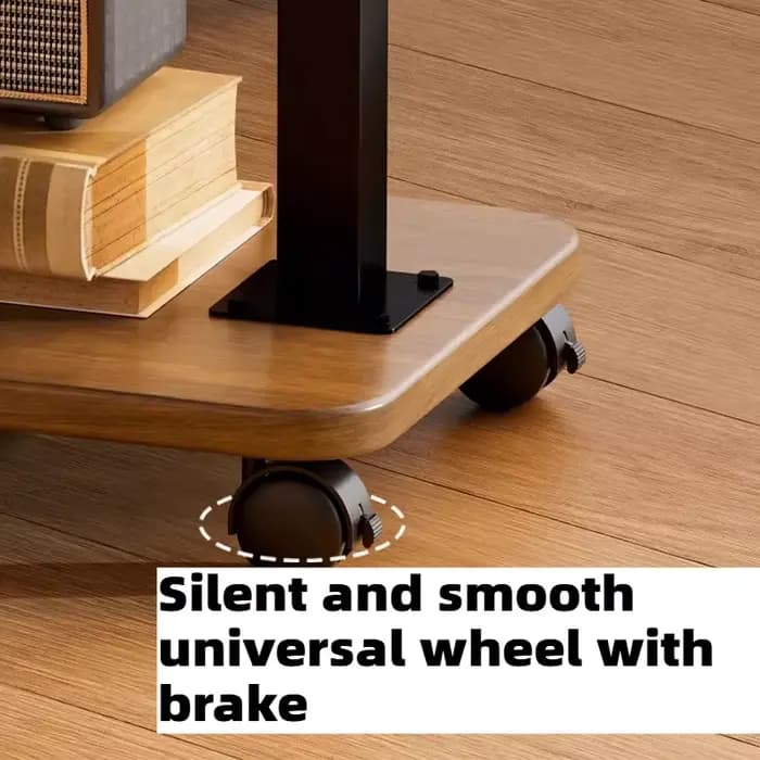 Table basse relevable mobile multifonctionnelle, petite table d'appoint de canapé réglable en hauteur avec roulettes, pour chambre et salon