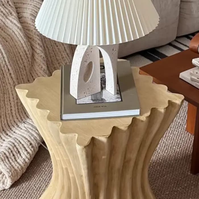 Petite Table basse moderne gain de place Wabi Sabi minimaliste Kawaii