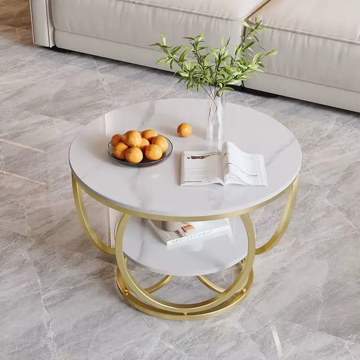 Table Basse De luxe française minimaliste verre Glam