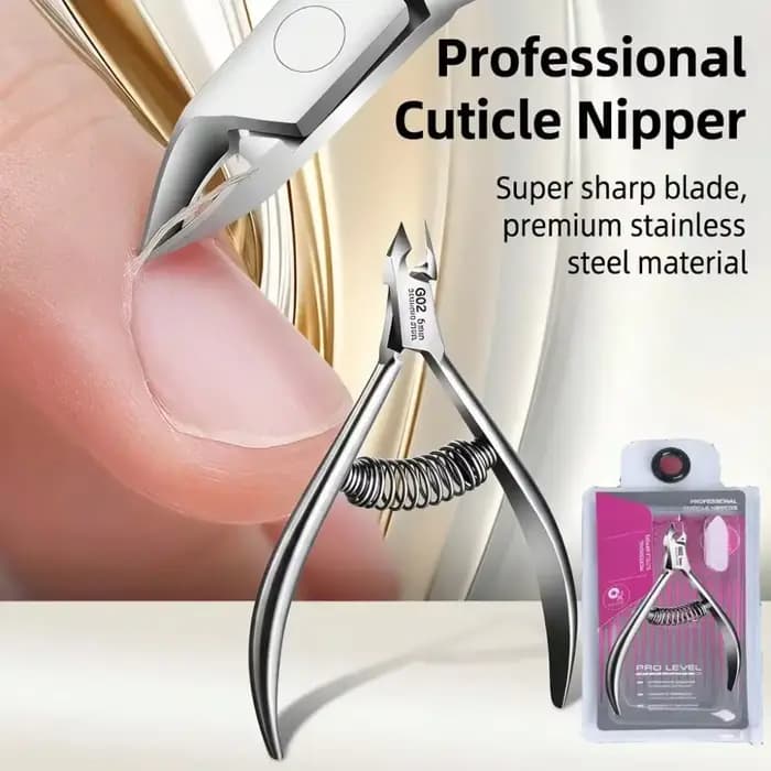 Outils de manucure professionnels, coupe-cuticules à lame tranchante, coupe-ongles et coupe-ongles incarnés, adaptés aux salons et à la maison