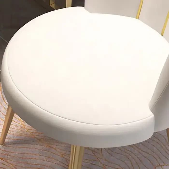 Fauteuil de Styliste Nordique avec Dossier
