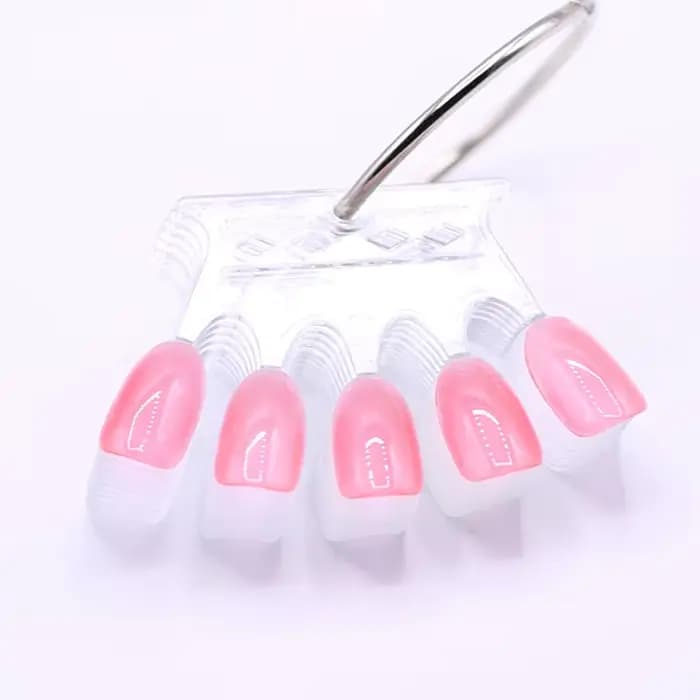 50 pièces Nail Art professionnel Salon de manucure comparaison des couleurs cartes d'échantillons manucure sélection et présentation des couleurs