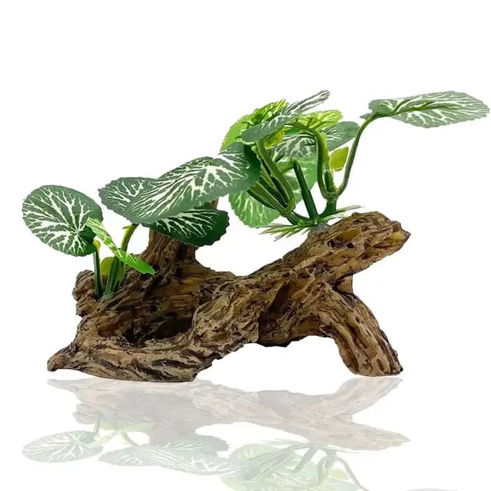 Ornements d'aquarium, plantes artificielles, décorations de paysage pour aquarium, plantes aquatiques en plastique, fleurs, arbres, rochers, accessoires