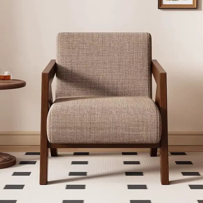 Fauteuil vintage Richard pour salon