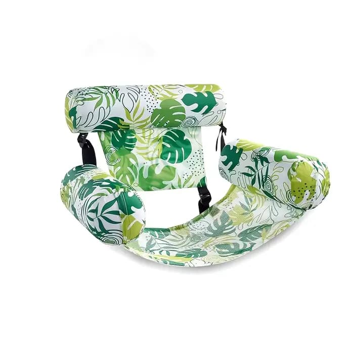 Fauteuil flottant gonflable pour adultes, chaise longue flottante, flotteur de piscine gonflable, chaise flottante pour fêtes estivales, plage, lac, divertissement aquatique