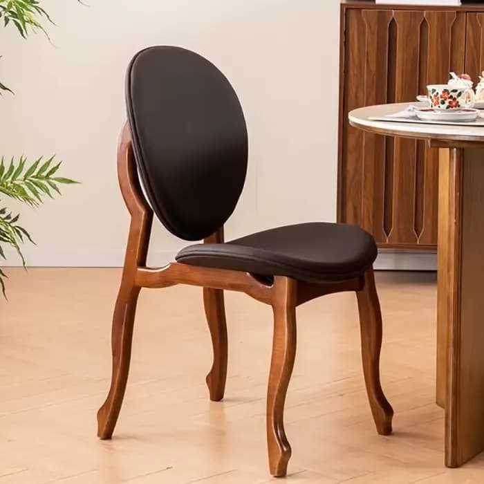 Ensemble de 2 chaises de salle à manger uniques, économies de qualité supérieure, chaise de salle à manger esthétique de luxe, meubles de salon