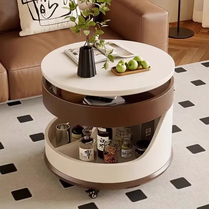 Table basse De rangement évolutive, style nordique De luxe, tendance, Table d'appoint De beauté, qualité délicate, meubles De salon