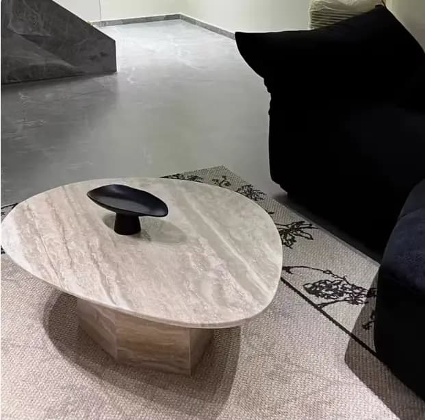 Table basse irrégulière moderne