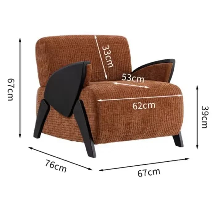 Chaises de salon classiques pour adultes