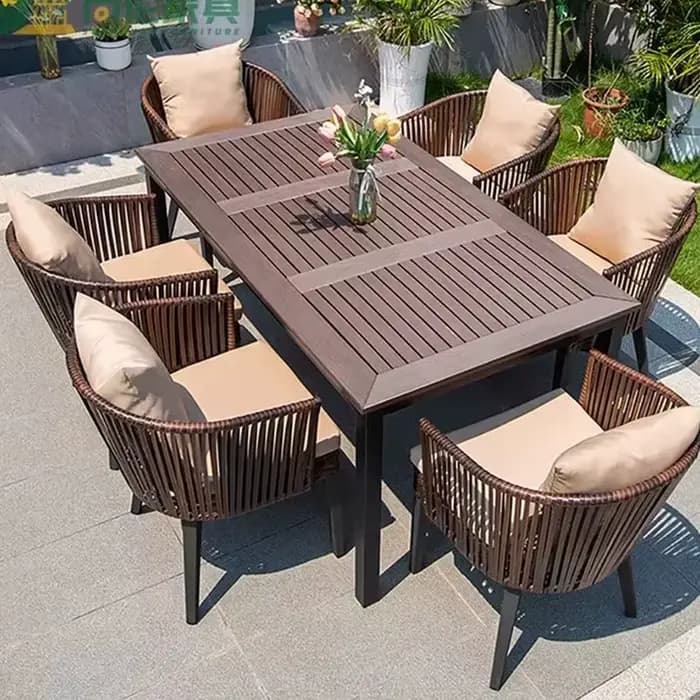 Ensembles de meubles de jardin modernes en bois