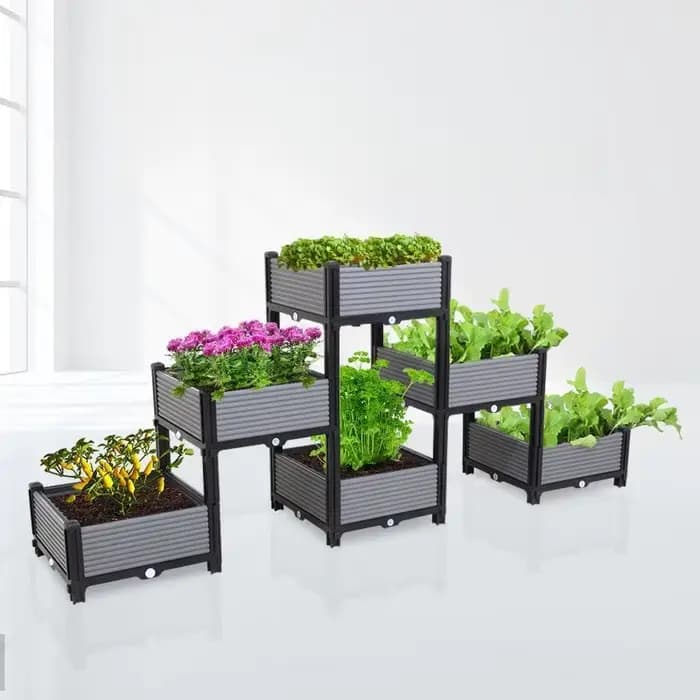 Grand bac de plantation pour légumes