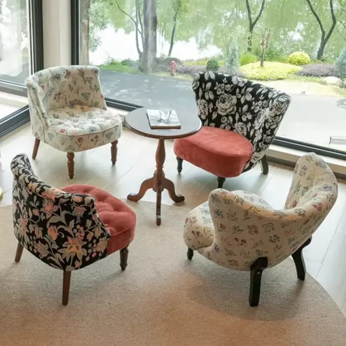 Fauteuils relaxants de style Mid-Century Modern