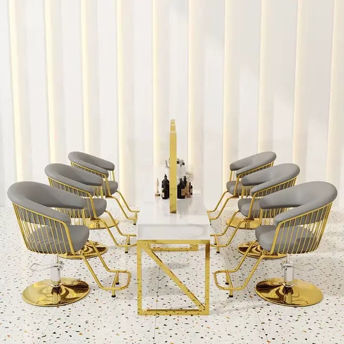 Fauteuil de beauté chaise de barbier organisateur moderne conception confortable