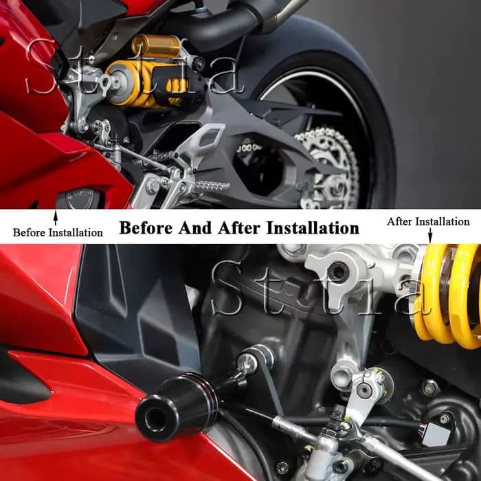 Protection de cadre moteur anti-chute 2026 pour Ducati Panigale V2 V2S Streetfighter V2 V2S 2025