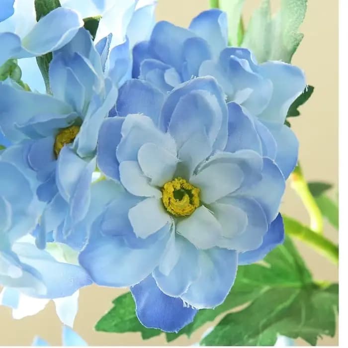 Fleur de moineau artificielle en soie décorative de jardin