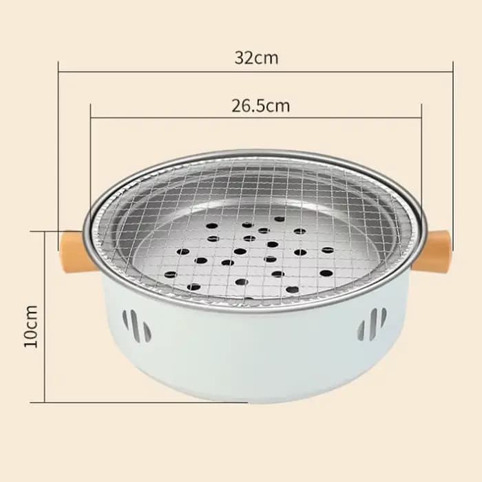 Nouveau barbecue coréen en acier inoxydable