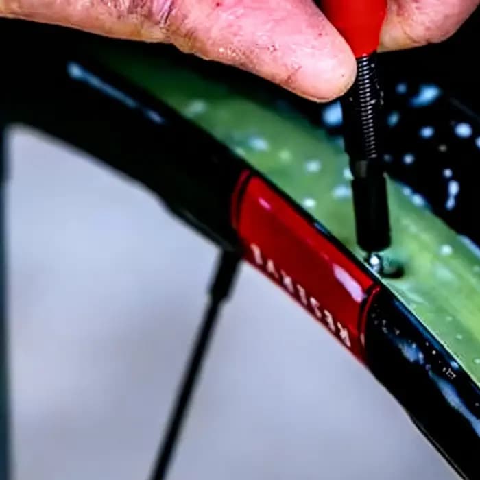 Roues - Valves de pneu de vélo Tubeless Fillmore - Paire noire de 50 mm - pour roues tubeless de route, de VTT et de cyclocross