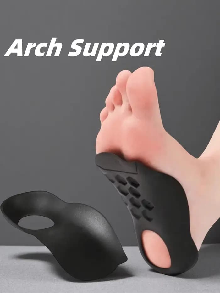 Semelles orthopédiques pour pieds plats, jambes en forme de O et fasciite plantaire – Inserts de chaussures de soutien de la voûte plantaire unisexes