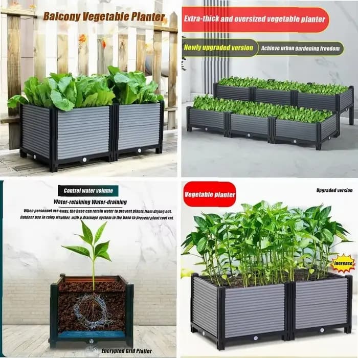 Jardinière Spéciale pour Cultiver les Légumes – Grande Taille