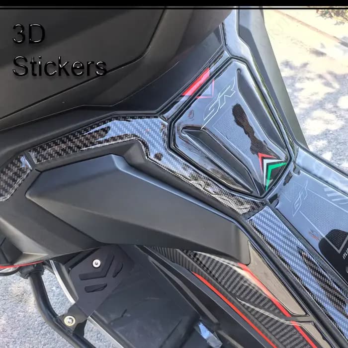 Accessoires Moto 2025 pour Aprilia SR GT 125 200 Sport Replica : Protection de Réservoir, Bouchon, Poignées, Autocollants de Protection pour Genoux et Carburant