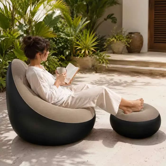 1PC Chaise longue gonflable pour adultes