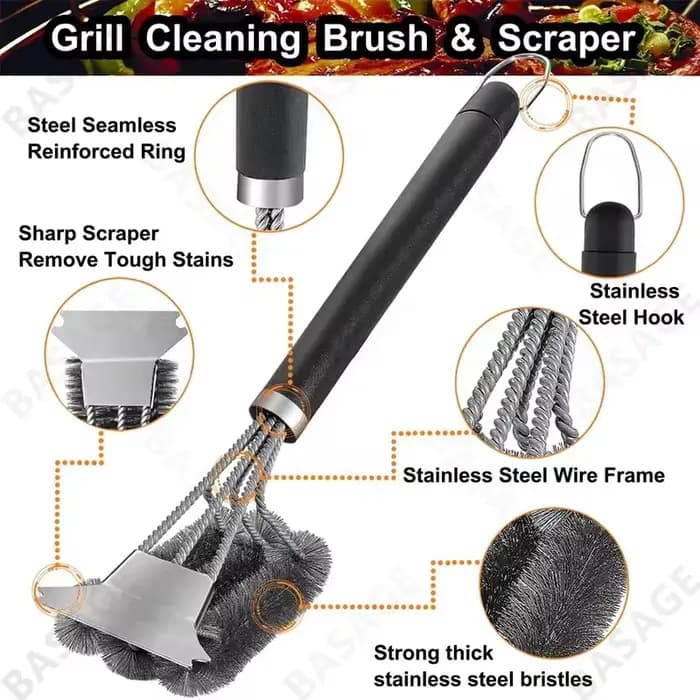 Brosse de nettoyage pour Barbecue